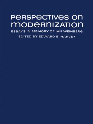 cover image of Perspectives on Modernization